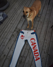 Load image into Gallery viewer, Canada Style - unique hand painted jeans