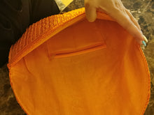 Load image into Gallery viewer, Handmade wheat straw clutch